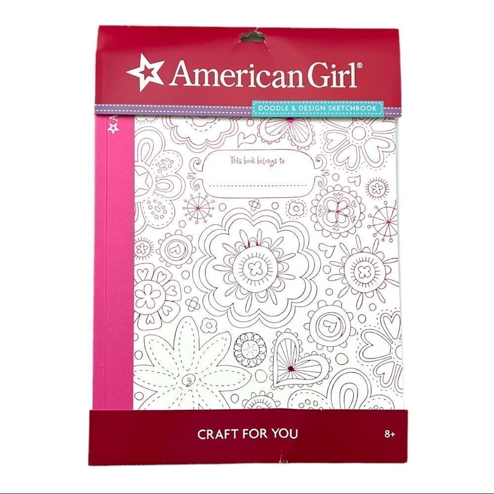 New in Packaging American Girl Doddle & Design Sketchbook 